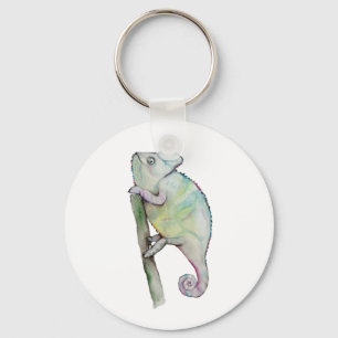 Niedliche Aquarellkammer Schlüsselanhänger