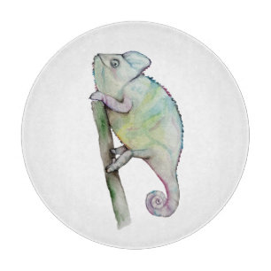 Niedliche Aquarellkammer Schneidebrett