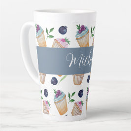Niedliche Aquarellmalerei Milchtasse