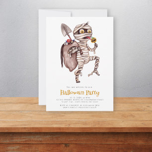 Niedliche Aquarellmuschel Einladung