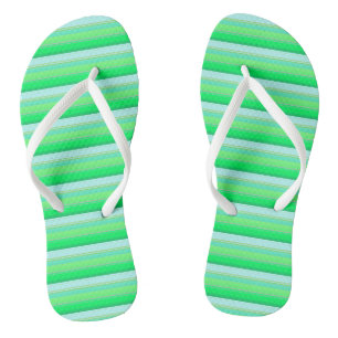 Niedliche Aquarellstreifen Flip Flops