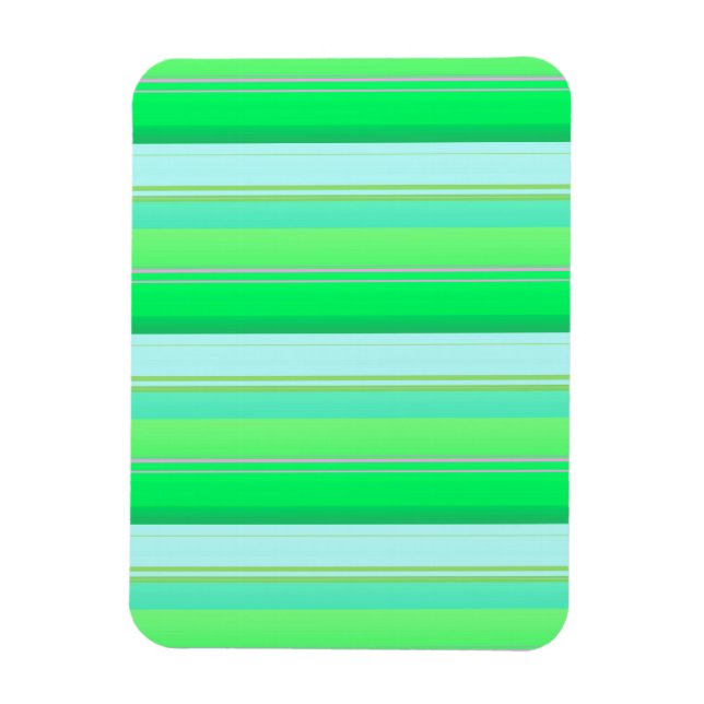 Niedliche Aquarellstreifen Magnet (Vertikal)