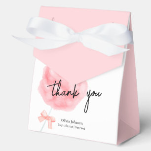 Niedliche Aquarelltuch, Sweet Bow Cotton Candy Bab Geschenkschachtel