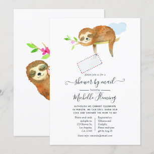 Niedliche Aquarelltuch-Thematik Kinderdusche per M Einladung