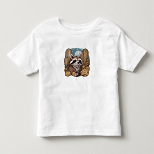 Niedliche Arizona-Ringelschwanzkatze umgeben von K Kleinkind T-shirt