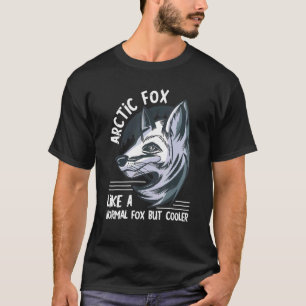 Niedliche Arktis wie eine normale Foxenlandschaft  T-Shirt