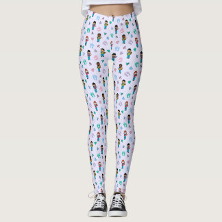 Niedliche Ärzte und Krankenschwestern bei Neugebor Leggings