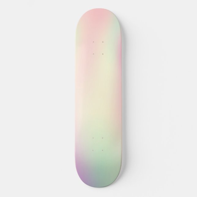 Niedliche ästhetische Gradient Skateboard (Vorderseite)