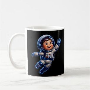 Niedliche Astronautenkinder Kaffeetasse