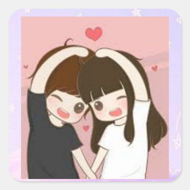 niedliche Aufkleber (Vorderseite)