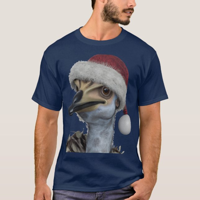Niedliche australische Emu, die einen festlichen F T-Shirt (Vorderseite)