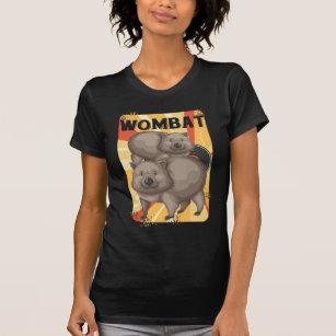 Niedliche Australische Lover-Wombat T-Shirt