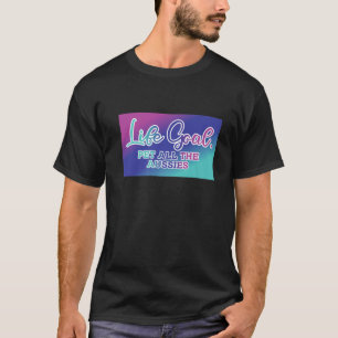 Niedliche australische Shepherd Life Goal Pet alle T-Shirt