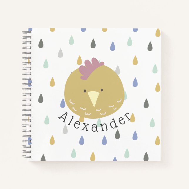 Niedliche Auswahl des benutzerdefinierten Namens Notizbuch (Vorderseite)