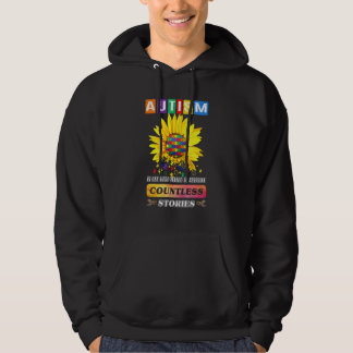Niedliche Autismus ist ein Wort, das versucht, Gra Hoodie
