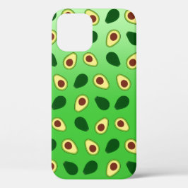 Niedliche Avocados-Scheiben Sommergrüne Gradienten Case-Mate iPhone Hülle