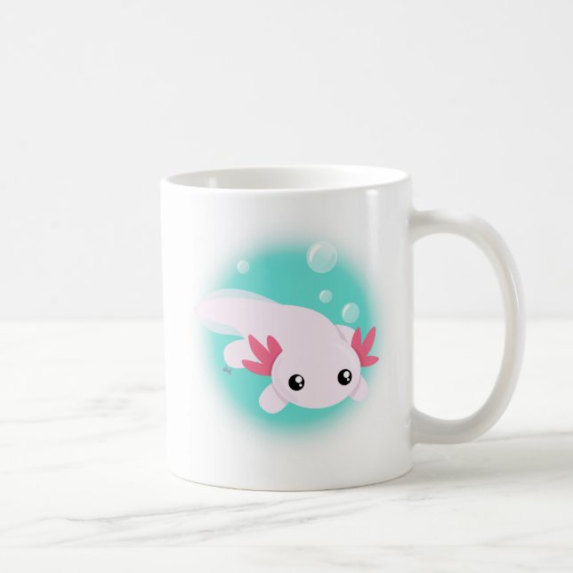 Niedliche Axolotl Coffee Tasse (Rechts)