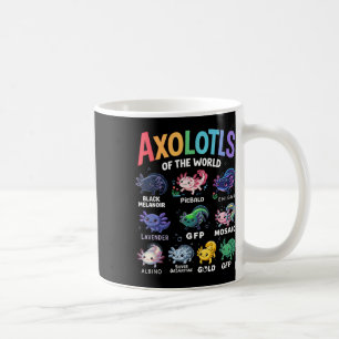 Niedliche Axolotls der Welt Kawaii Axolotl Niedlic Kaffeetasse