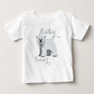 Niedliche Baby Bear Polar Bärenfamilie T-shirt