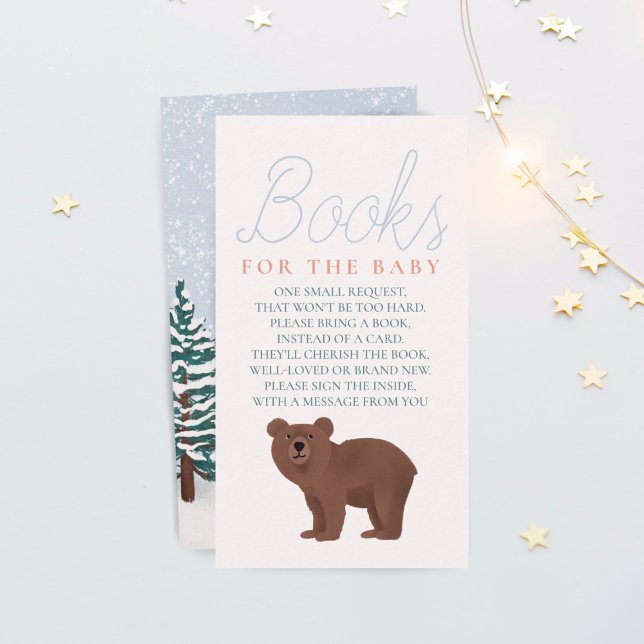 Niedliche Baby Bear Winter Books für Baby Begleitkarte (Von Creator hochgeladen)