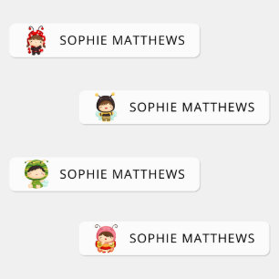 Niedliche Baby-Bugs mit kundenspezifischem Persona Etiketten