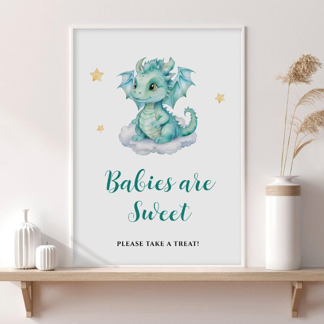 Niedliche Baby Dragon Babys sind süß Poster (Von Creator hochgeladen)