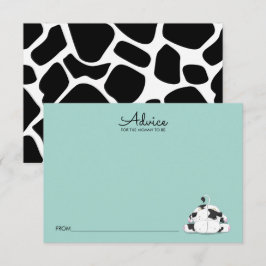 Niedliche Baby-Duschkarte für die Mama Einladung