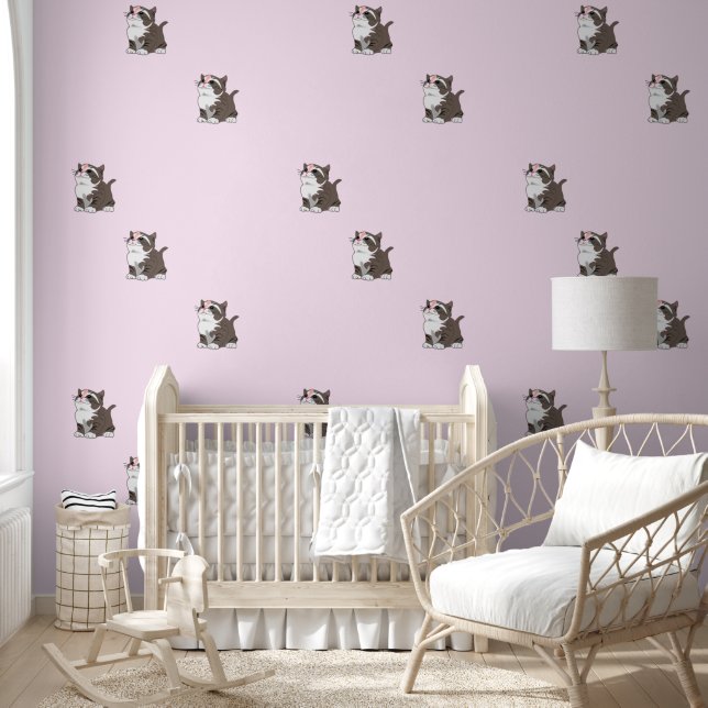 Niedliche Baby-Katze Tapete (Kinder)
