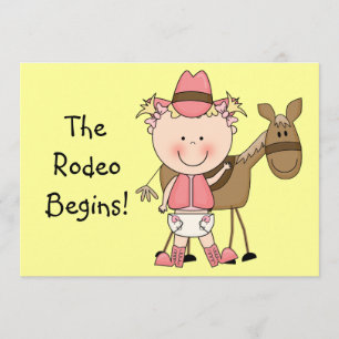 Niedliche Baby-Mädchen-u. Ankündigung