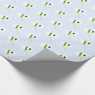 Niedliche Baby-polarer Geschenkpapier