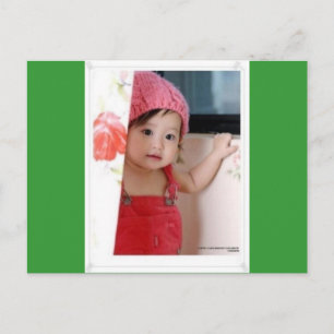 Niedliche Baby-Postkarte Postkarte