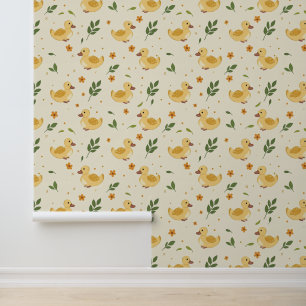 Niedliche Baby-Rinder in der Landwirtschaft mit Bo Tapete