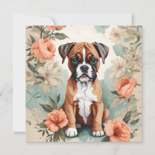 Niedliche Baby-Tiere   Boxer Puppy