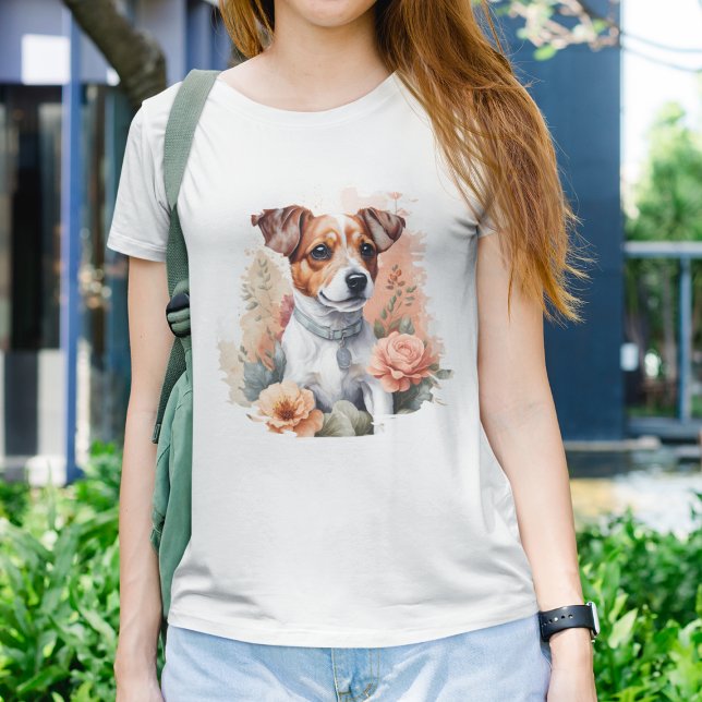 Niedliche Baby-Tiere | Niedlicher Jack Russel Terr T-Shirt (Von Creator hochgeladen)