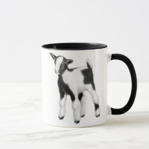 Niedliche Baby-Ziegen-Tasse Tasse