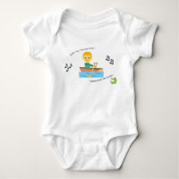 Niedliche Babybodysuit-Kinderzimmer-Reimreihe Ihr