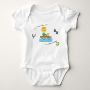 Niedliche Babybodysuit-Kinderzimmer-Reimreihe Ihr Baby Strampler