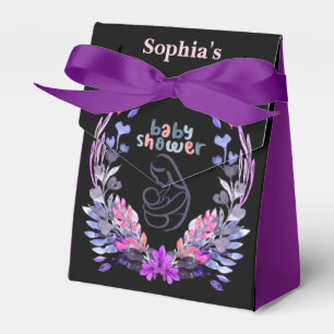 Niedliche Babydusche Geschenkschachtel