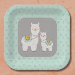 Niedliche Babydusche Pappteller<br><div class="desc">Elegante Babydusche</div>
