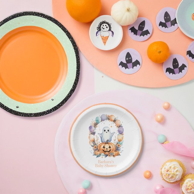 Niedliche Babydusche Pappteller (Von Creator hochgeladen)