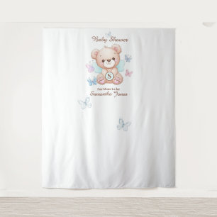 Niedliche Babydusche Personalisiert Wandteppich
