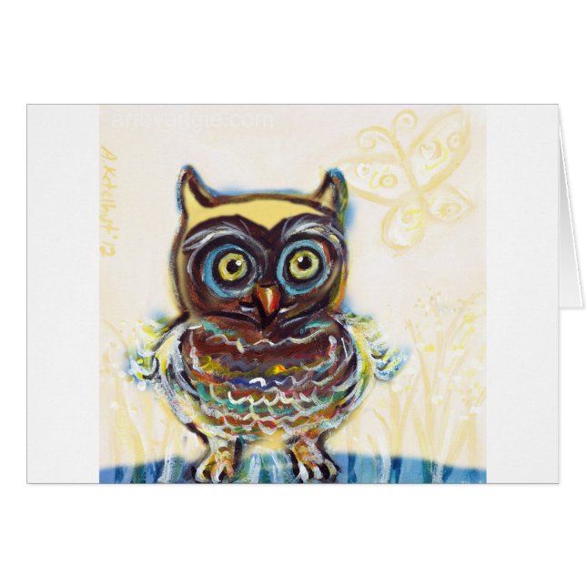 niedliche Babyeule (Vorderseite (Horizontal))