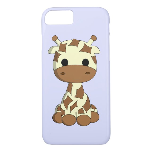 Niedliche Babygiraffen-Cartoonkinder Case-Mate iPhone Hülle (Rückseite)