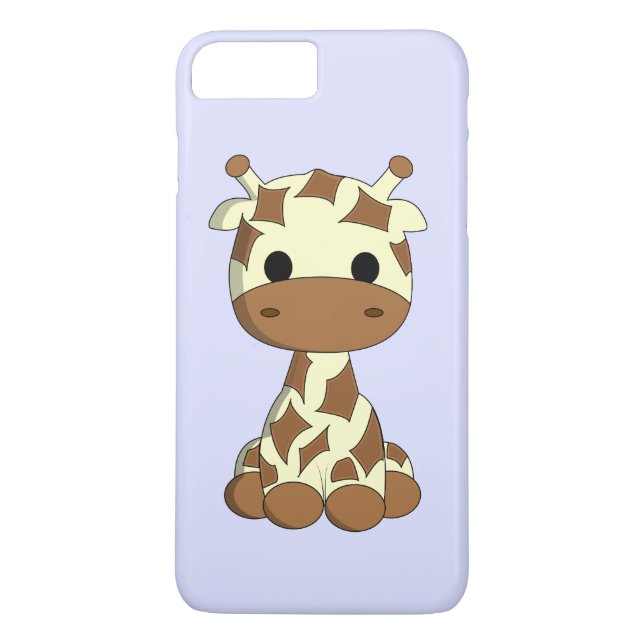 Niedliche Babygiraffen-Cartoonkinder Case-Mate iPhone Hülle (Rückseite)
