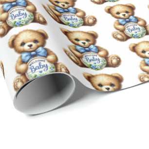 Niedliche Babyjungjungjungjung Geschenkpapier