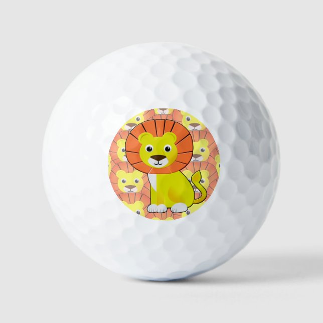 Niedliche Babylatte im gesamten Print-Muster Golfball (Vorderseite)
