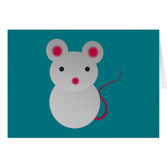 Niedliche BabyMaus (Vorderseite (Horizontal))