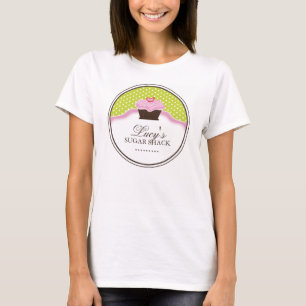 Niedliche Bäckerei T'Shirt des Kuchen- T-Shirt