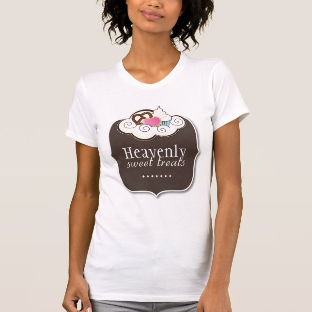 Niedliche Bäckerei T'Shirt des Kuchen-| T-Shirt (Vorderseite)