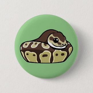 Niedliche Ball-Pythonschlange-Haustier-Schlange, Button